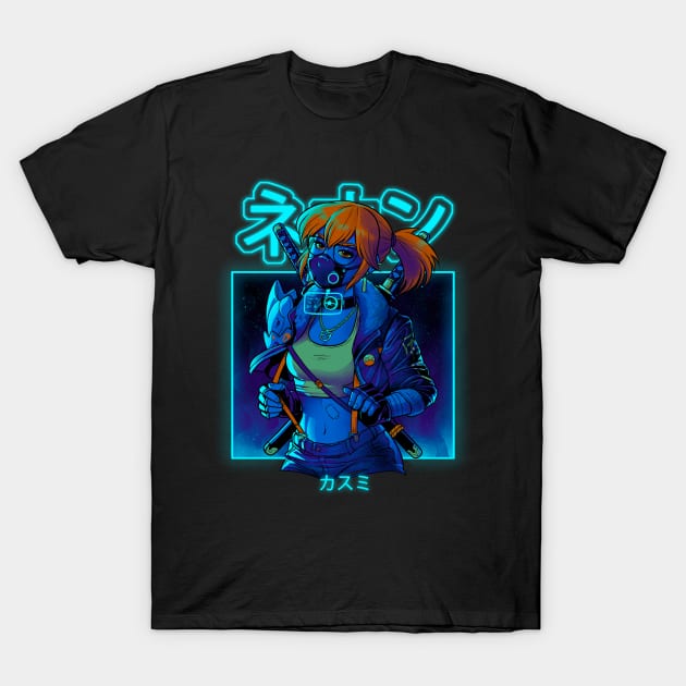 Neon Mist T-Shirt by BrunoMota